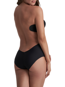 Bye Bra Low Back Mid Waist Knickers - view 2, Black