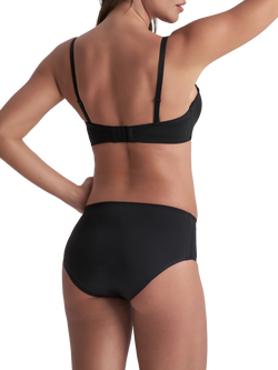 Bye Bra Period Medium Flow Hipster Knickers, Black - view 2, Black