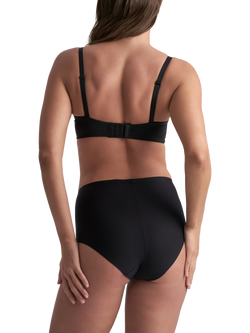 Bye Bra Uni Stretch High Waist Brief - view 2, Black