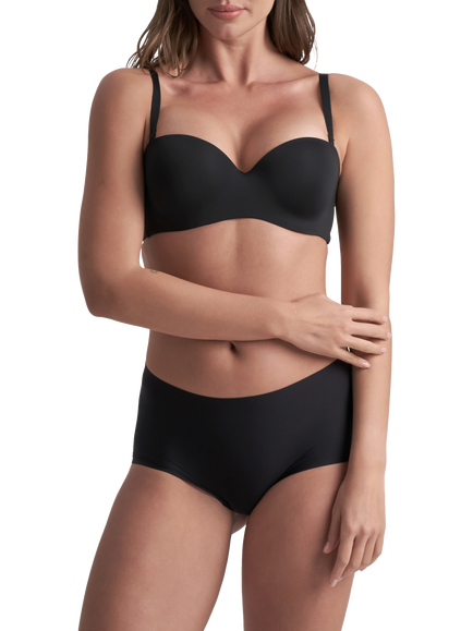 Bye Bra Uni Stretch Short Knickers, Black