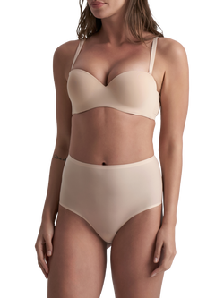 Bye Bra Uni Stretch High Waist Brief, Beige