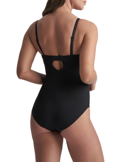 Bye Bra Sculpting Padded Wire Bodysuit - view 2, Black