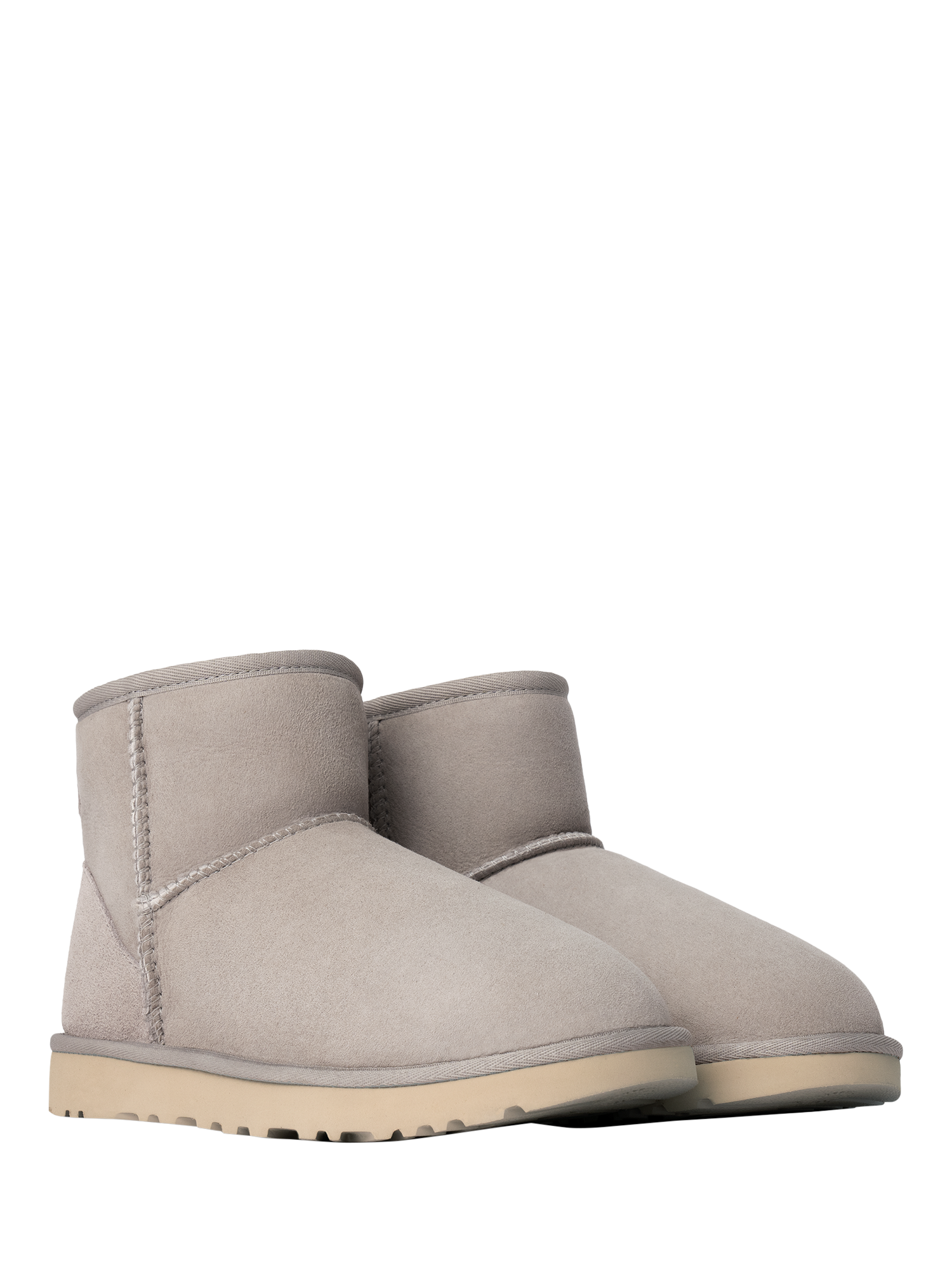 Product image 2 of 4, which shows UGG Classic Mini II Short Sheepskin Boots, Grey, 4