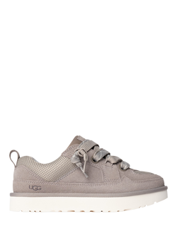 UGG Lowmel Suede Trainers, Grey, Grey