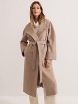 Reiss Caprice Wool Blend Dress, Ivory/Multi