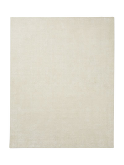 west elm Glimmer Wool Blend Rug, White