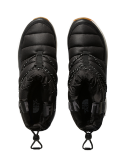 The North Face Women's ThermoBall Lace Up Winter Boots, Black/White - view 2, Black/ White