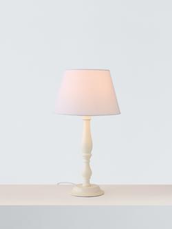 John Lewis Chrissie Tapered Lampshade, White
