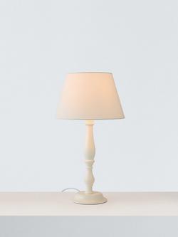 John Lewis Chrissie Tapered Lampshade, Cream