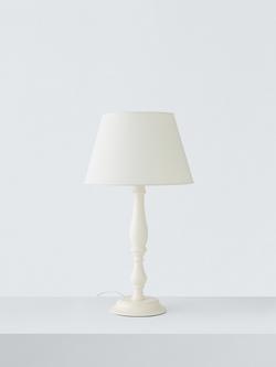 John Lewis Chrissie Tapered Lampshade - view 2, Cream
