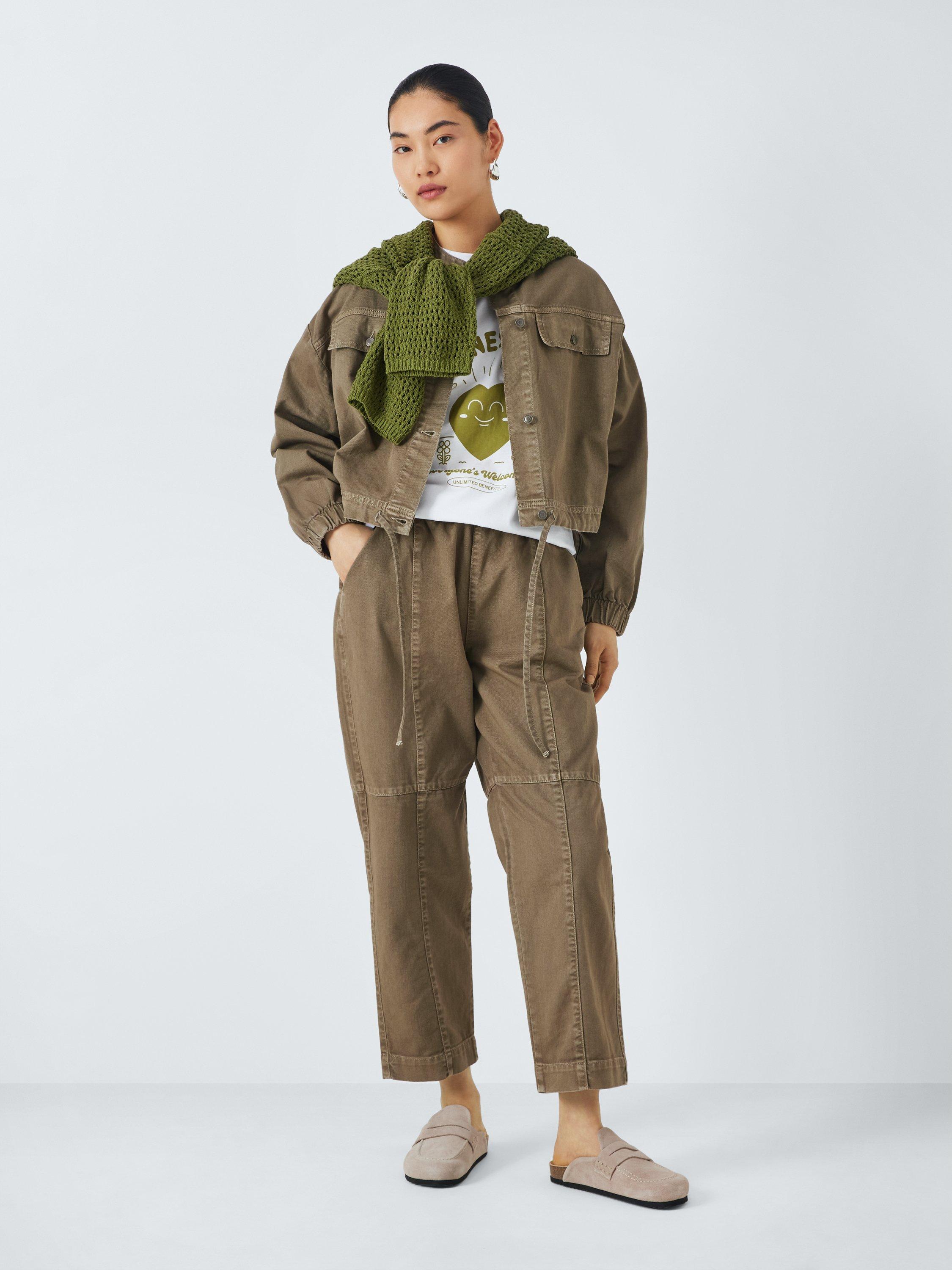 Product image 3 of 6, which shows John Lewis ANYDAY X GOODIE WORKS Wellness Graphic T-Shirt, Green Multi, XS