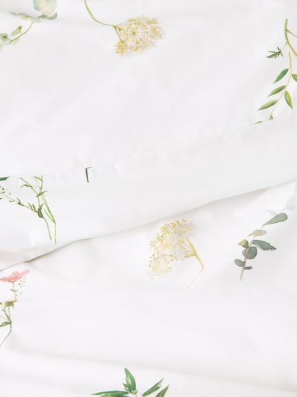 John Lewis Summer Meadow Pure Cotton Percale Duvet Cover Set, 200 Thread Count - view 2, Multi