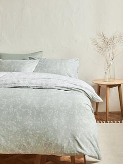 John Lewis Leaf Trail Reversible Duvet Cover Set, Multi