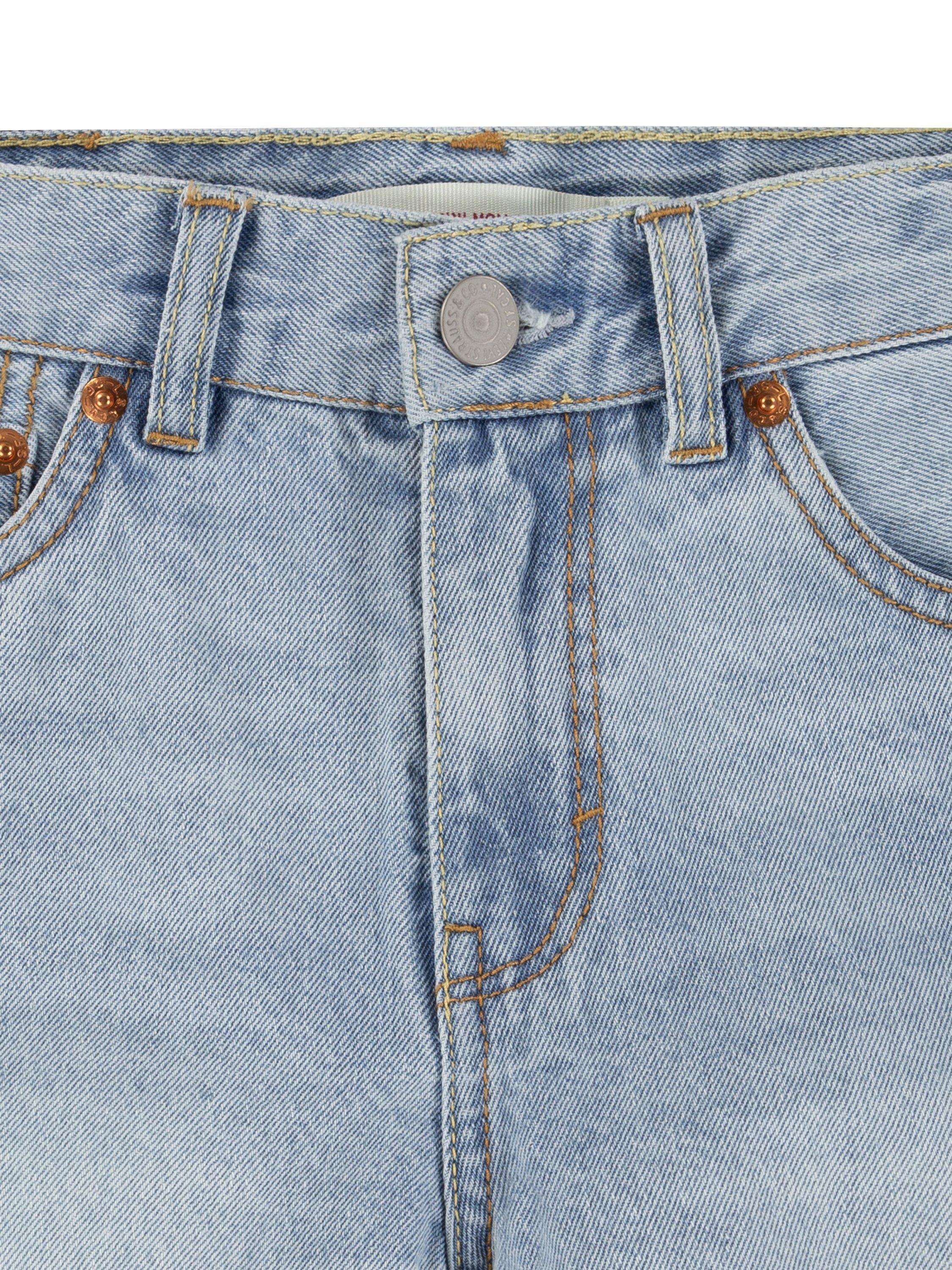 Product image 6 of 6, which shows Levi's Kids' Mom Denim Shorts, Desert Sky, 10 years