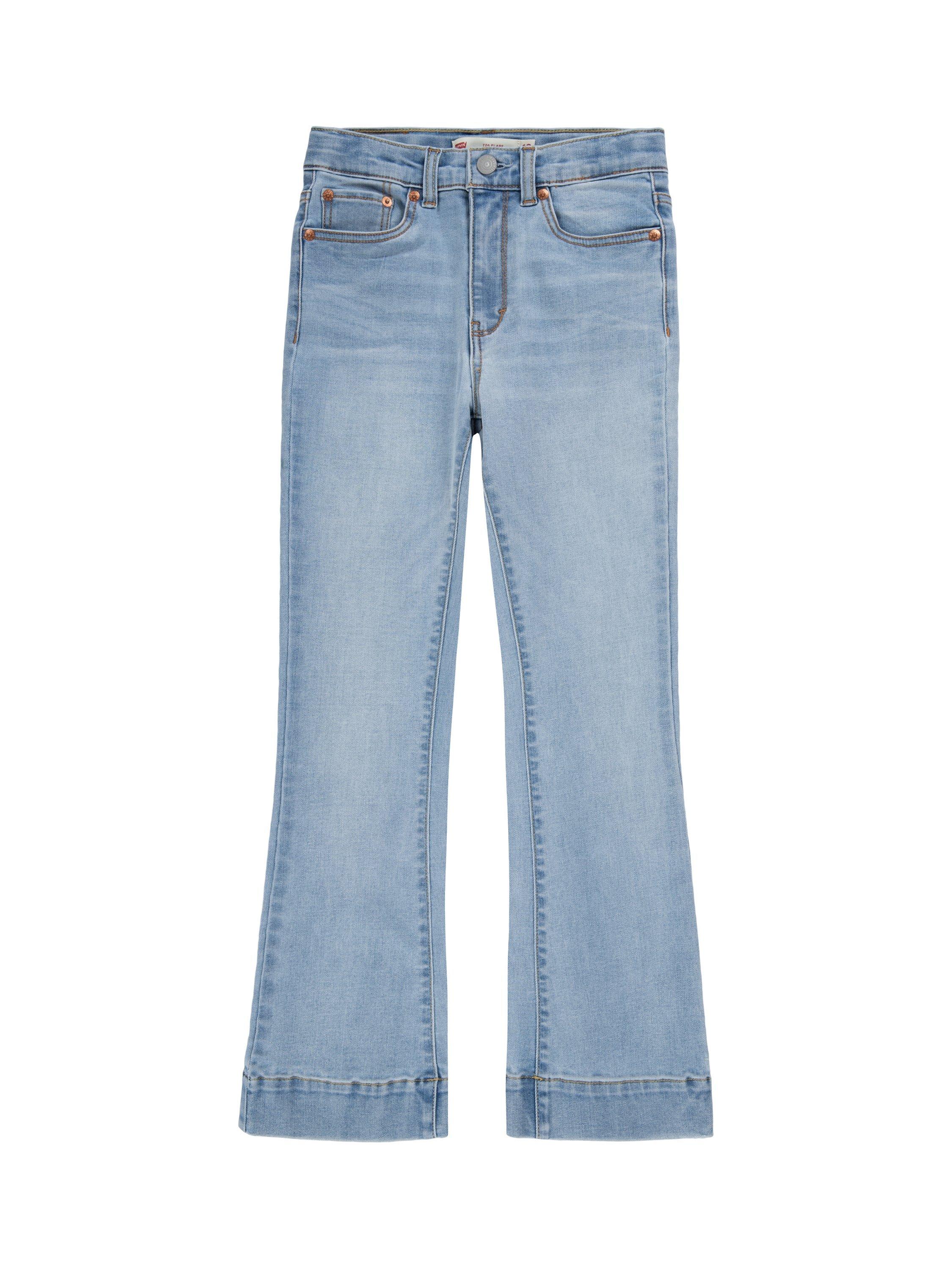 Levi's Kids' 726 High Rise Flare Jeans, Desert Sky