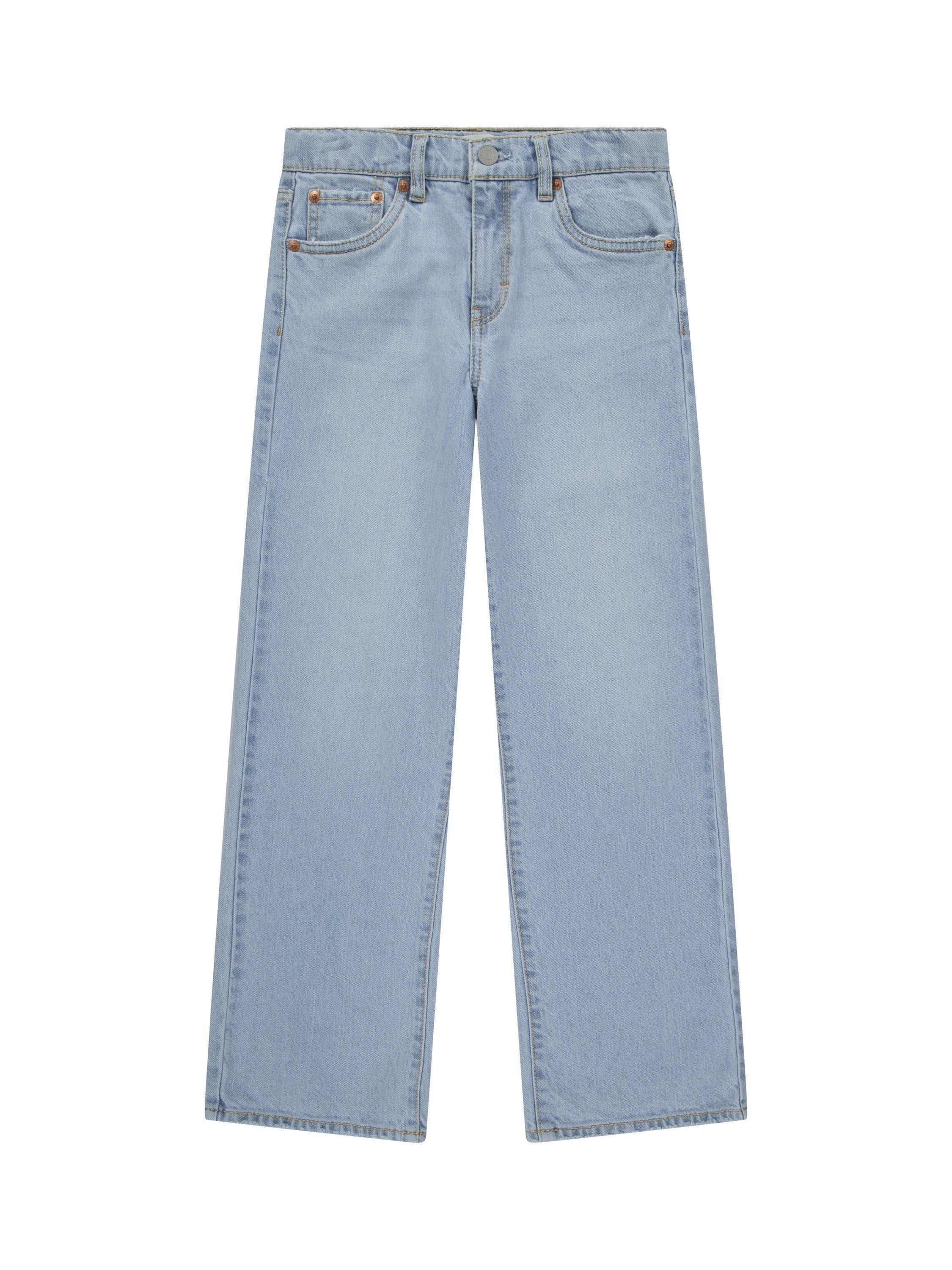 Product image 1 of 5, which shows Levi's Kids' Organic Wide Leg Jeans, Ojai Luxor Last, 10 years