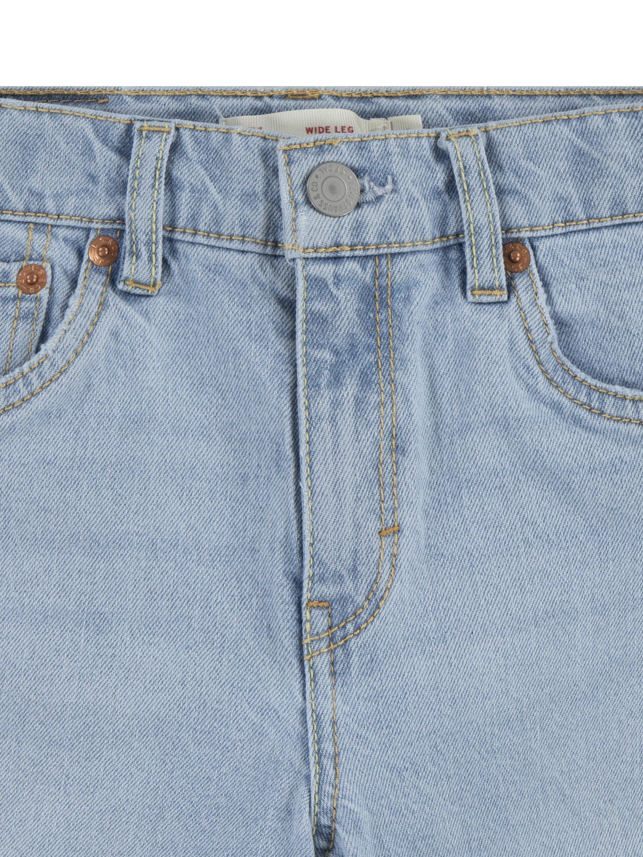 Product image 5 of 5, which shows Levi's Kids' Organic Wide Leg Jeans, Ojai Luxor Last, 10 years