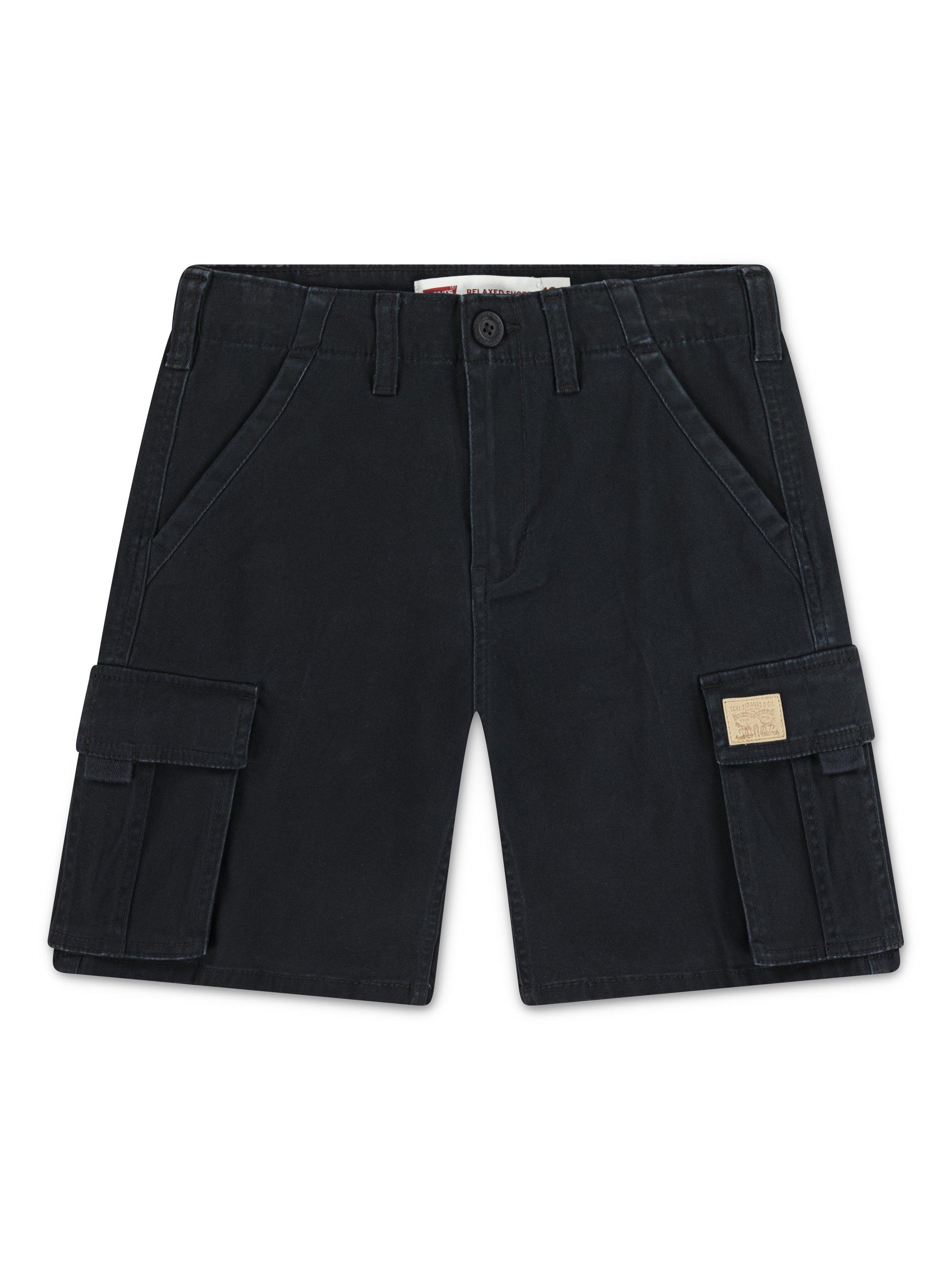 Levi's Kids' Cargo Shorts, Jet Black