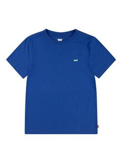 Levi's Kids' Batwing Cotton Blend T-Shirt, Dress Blues, Dress Blues