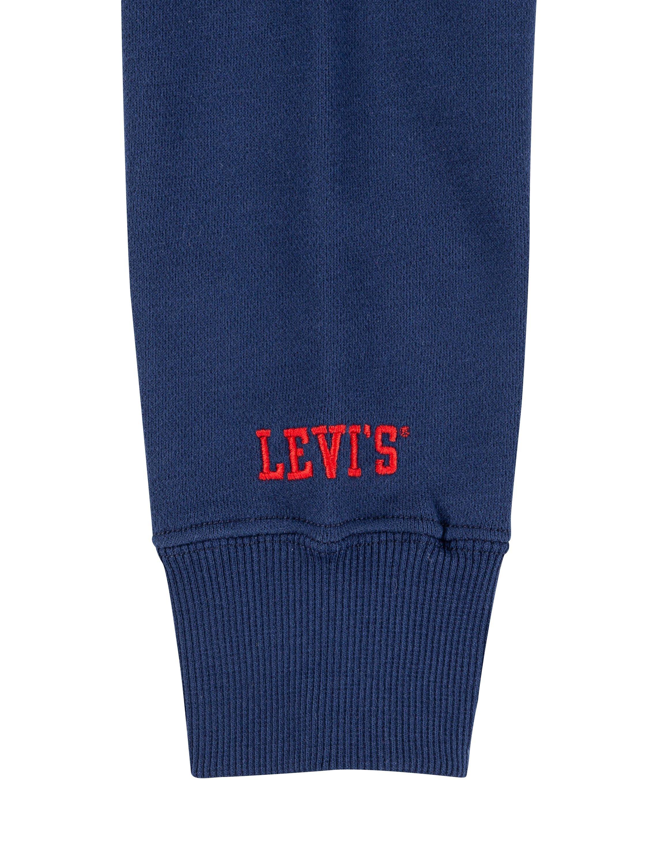 Product image 3 of 5, which shows Levi's Kids' Prep Sport Cotton Blend Hoodie, Dress Blues, 12 years