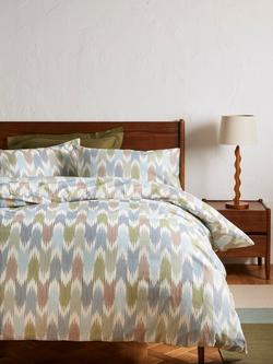 John Lewis Valle Ikat Stripe Duvet Cover Set, Multi