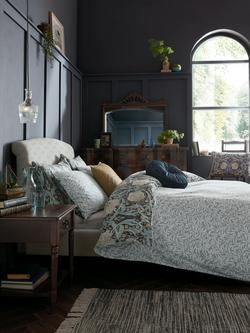William Morris At Home Pimpernel Duvet Cover Set - view 2, Blue Indigo