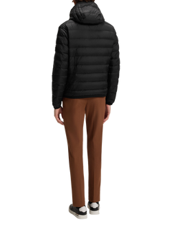 BOSS Hooded Quilted Jacket - view 2, Black