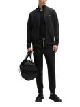 BOSS Interlock Cotton Tracksuit, Black