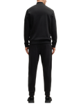 BOSS Interlock Cotton Tracksuit, Black