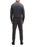 BOSS Interlock Cotton Tracksuit, Dark Grey