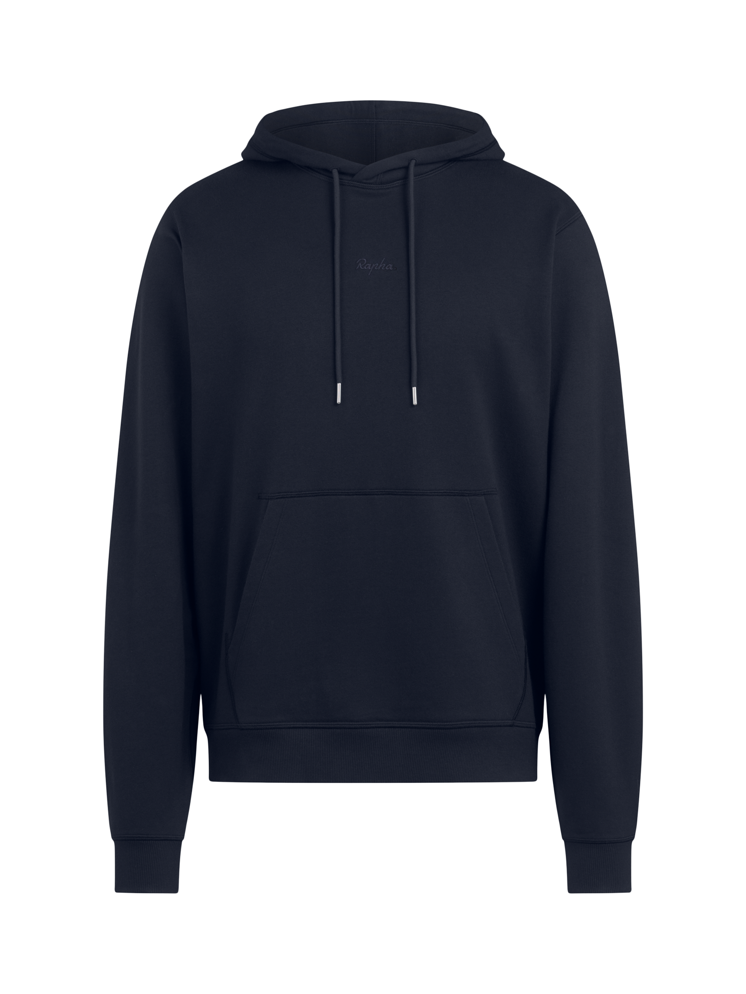 Product image 1 of 2, which shows Rapha Men's Cotton Hoodie, Dark Navy/Navy, S