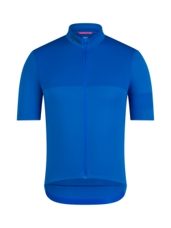 Rapha Brevet Element Short Sleeve Cycling Jersey, Blue/Sky Captain, Blue / Sky Captain