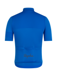 Rapha Brevet Element Short Sleeve Cycling Jersey, Blue/Sky Captain