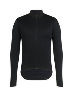 Rapha Men's Classic Long Sleeve Jersey, Black/Black, Black/Black