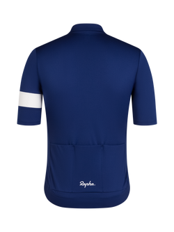 Rapha Men's Core Jersey, Navy/White - view 2, Navy/White