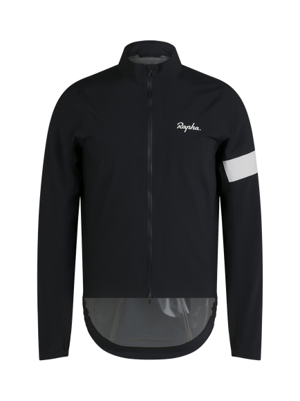 Rapha Waterproof Cycling Jacket, Black/White, Black/White