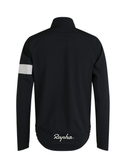 Rapha Waterproof Cycling Jacket, Black/White - view 2, Black/White