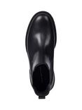 Tommy Hilfiger Leather Chunky Chelsea Boots, Black