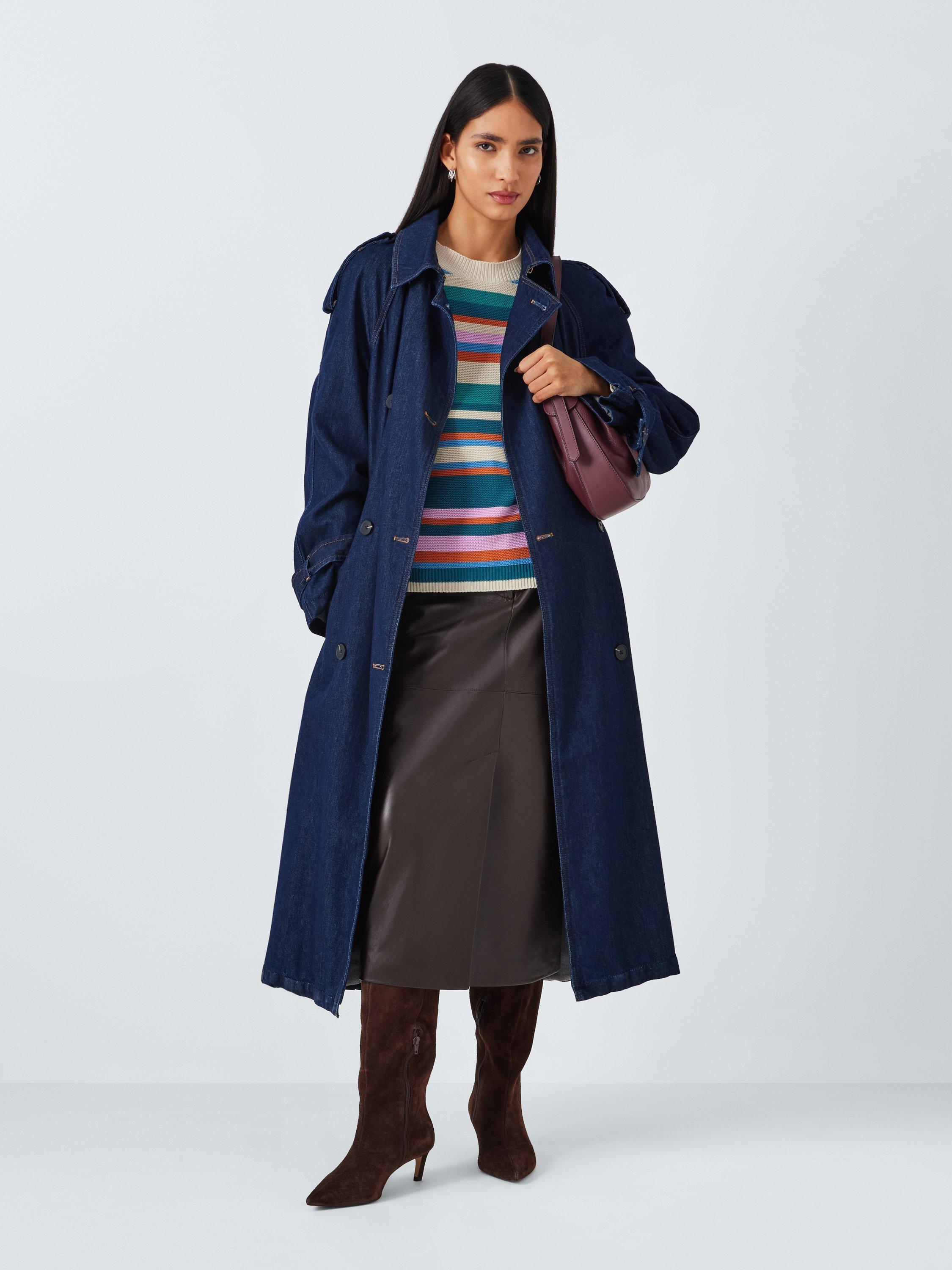 Product image 3 of 6, which shows Weekend MaxMara Linz Stripe Jumper, Multi, S