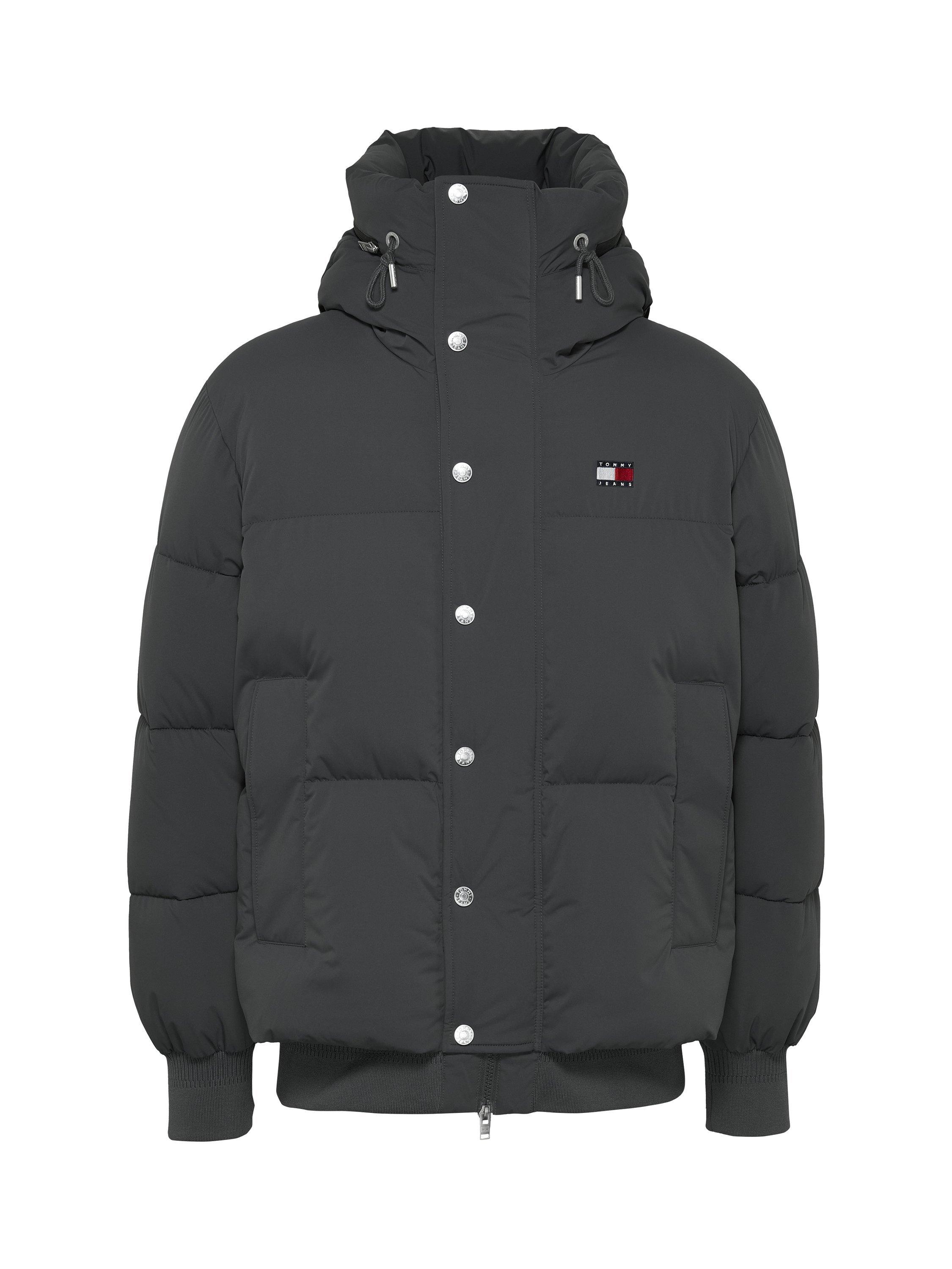 Product image 5 of 7, which shows Tommy Jeans Puffer Jacket, Washed Black, S