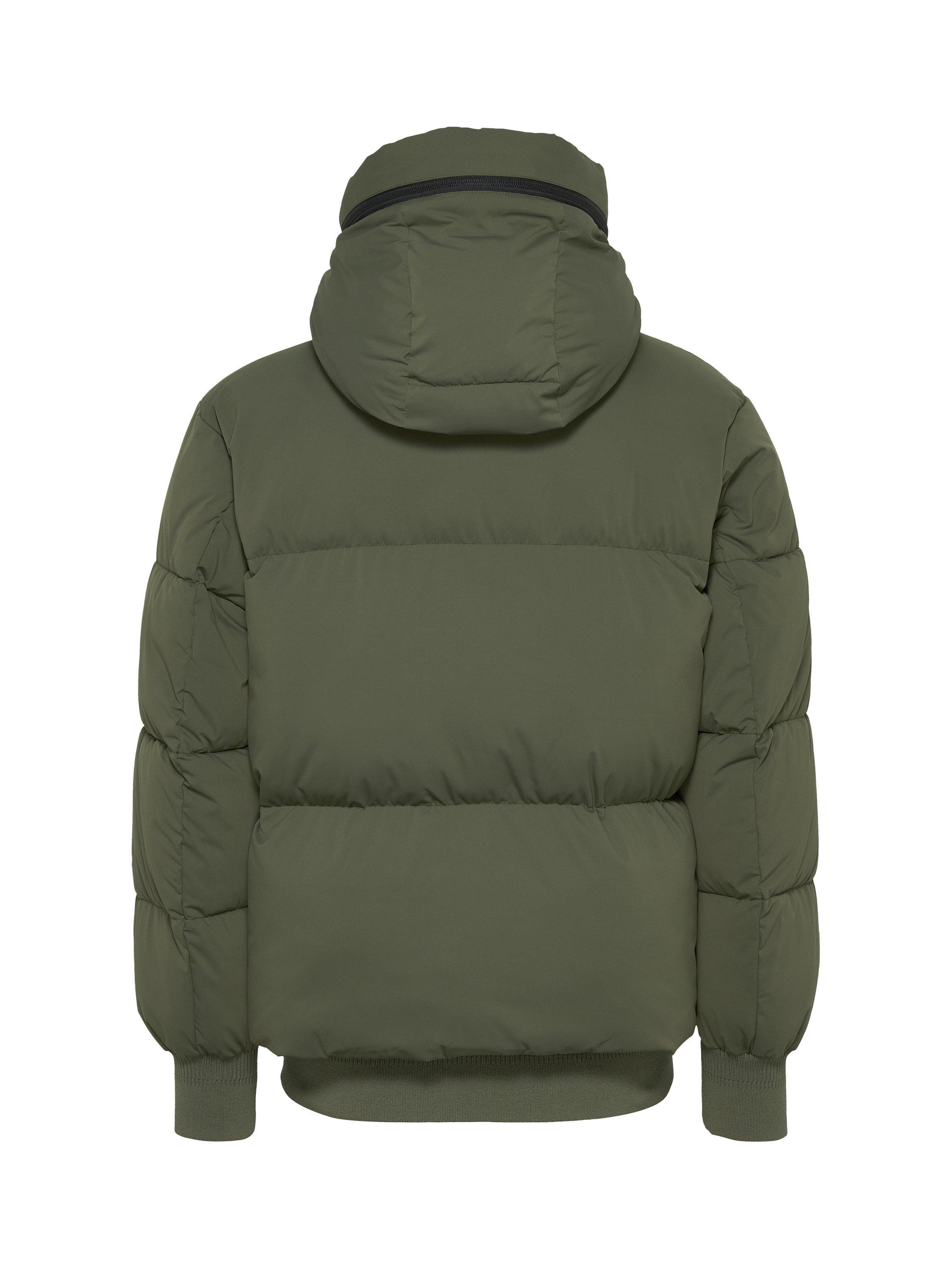 Product image 6 of 7, which shows Tommy Jeans Puffer Jacket, Fatigue Green, M