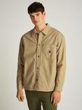 Tommy Jeans Cotton Corduroy Loose Fit Overshirt, Relic Tan