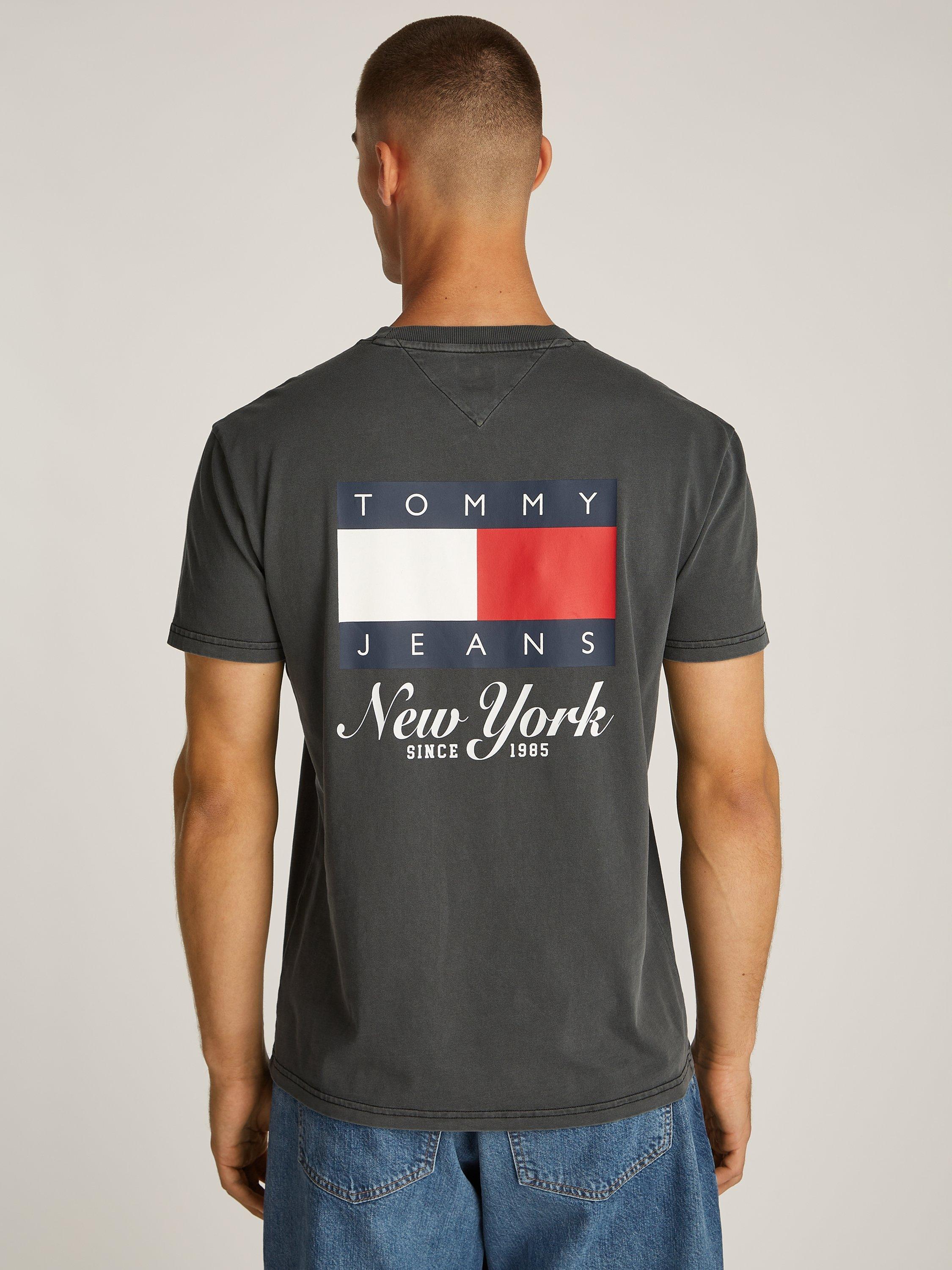Product image 2 of 7, which shows Tommy Jeans Regular Fit Short Sleeve  T-Shirt, Black, XS