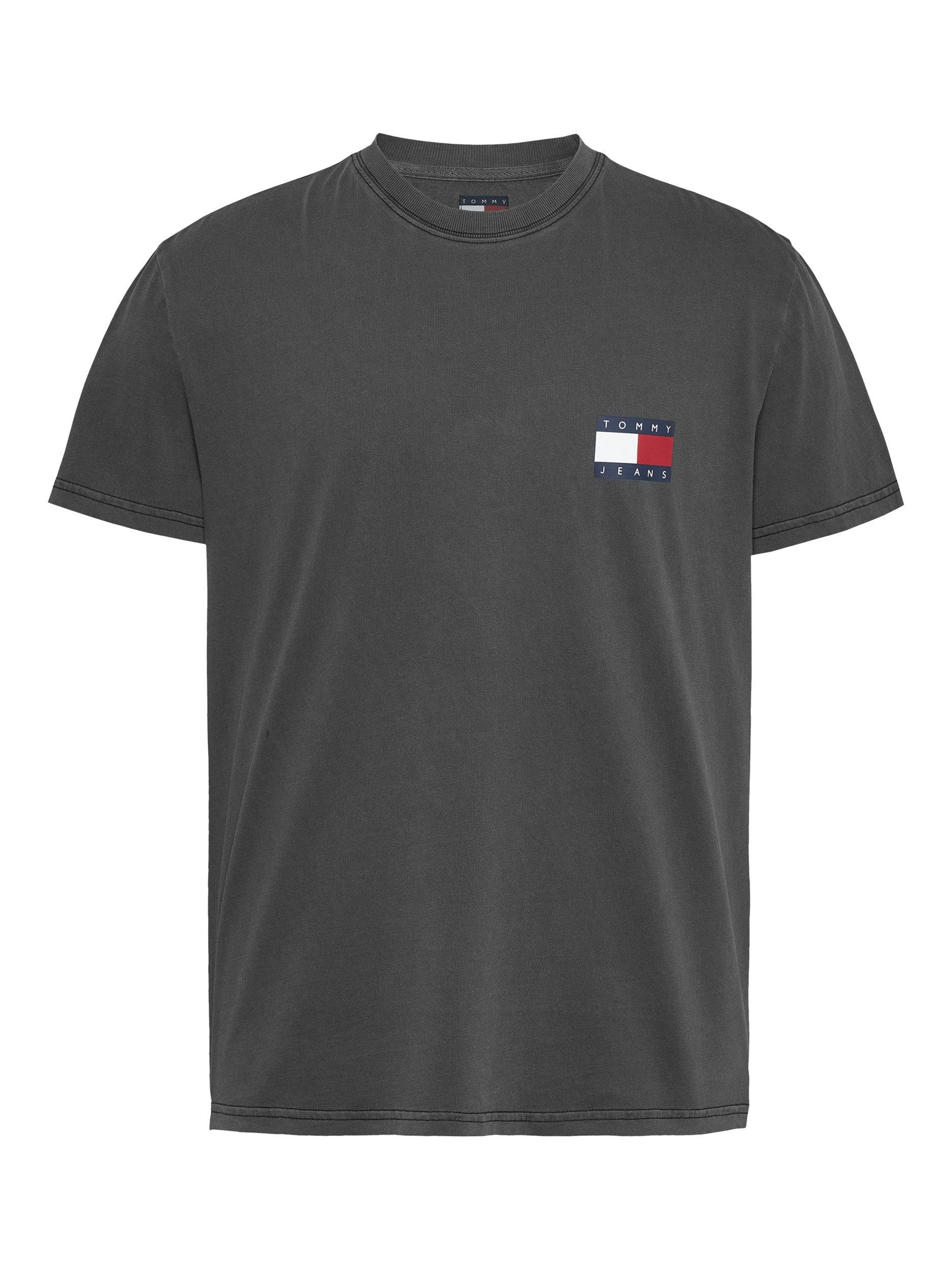Product image 4 of 7, which shows Tommy Jeans Regular Fit Short Sleeve  T-Shirt, Black, XS