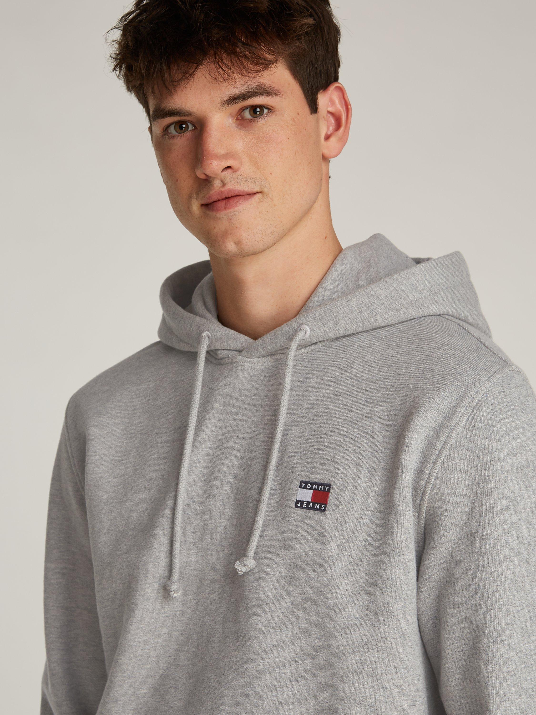 Product image 3 of 6, which shows Tommy Jeans Regular Fit Hoodie, Grey, L