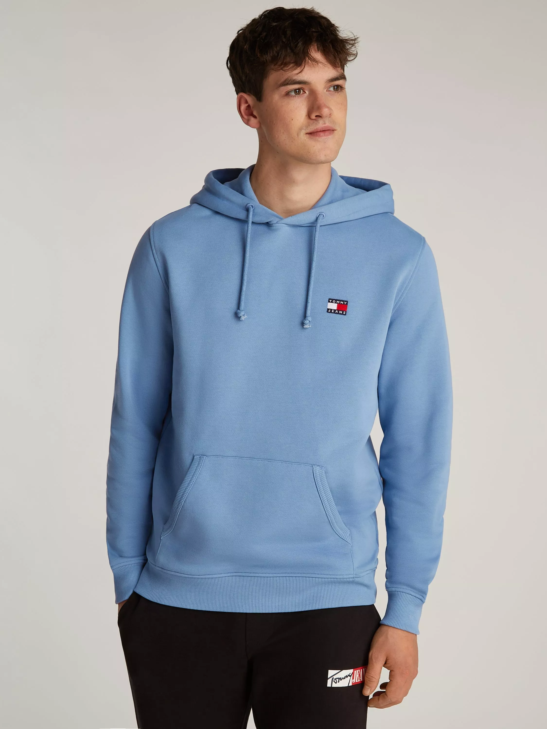 Tommy Jeans Regular Fit Hoodie Colorado Blue
