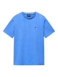 Napapijri Salis Cotton Regular Fit Short Sleeve T-Shirt, Ultra Marine