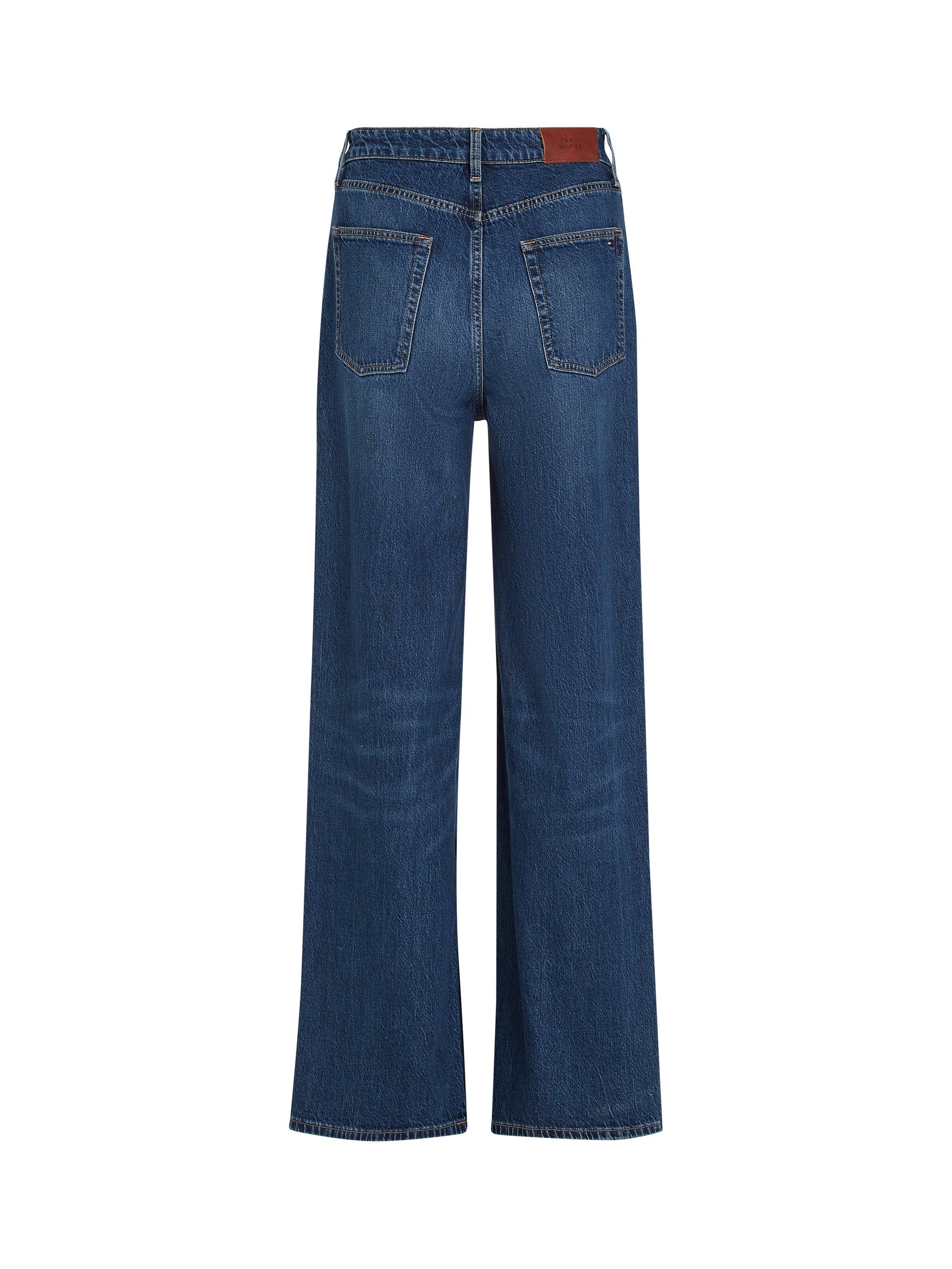 Product image 5 of 6, which shows Tommy Hilfiger High Rise Wide Leg Jeans, Lou, 25S