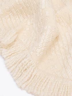 Tommy Hilfiger Chic Wool Blend Scarf, White - view 2, White