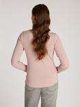 Tommy Hilfiger Slim Rib Top, Foggy Pink